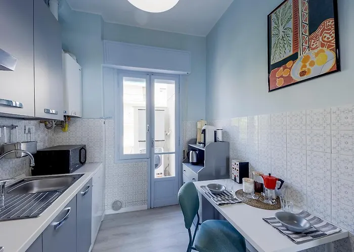 Apartmán Guesthost - Foce Charming Seaview Flat Sanremo